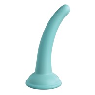 Dillio Platinum Dildo 5" de Silicona Verde Azulado