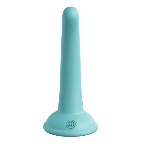 Dillio Platinum 5" Curiously Teal Silicone Dildo