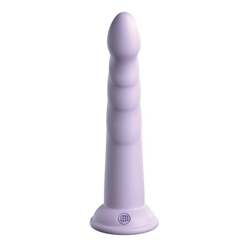 Dillio Platinum 7" Slim Seven Silicone Dildo - Purple