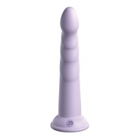 Dildo Slim Seven de Silicona Dillio Platinum - Púrpura