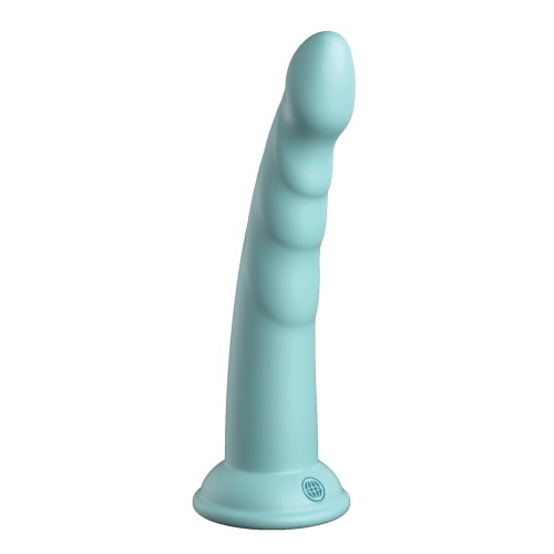 Dillio Platinum Dildo Slim 7 Pulgadas Verde