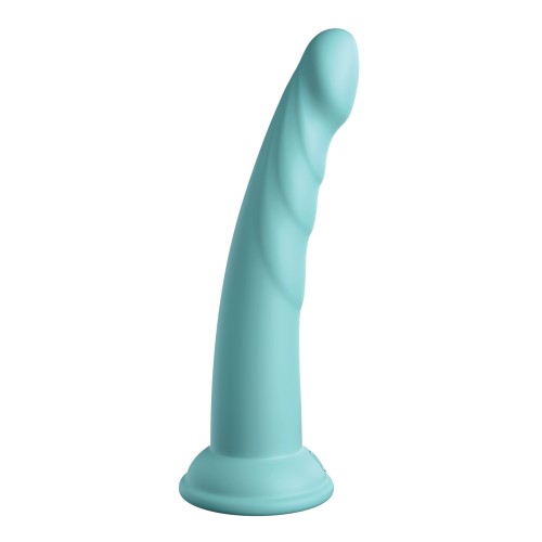 Dillio Platinum Dildo Slim 7 Pulgadas Verde