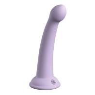 Dillio Platinum 6 Inch Silicone Dildo Purple