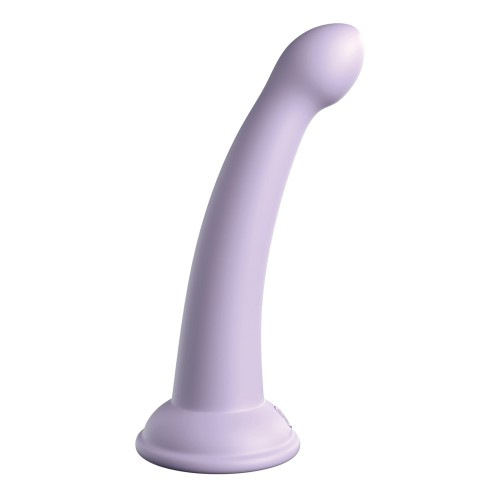 Dillio Platinum 6 Inch Silicone Dildo Purple