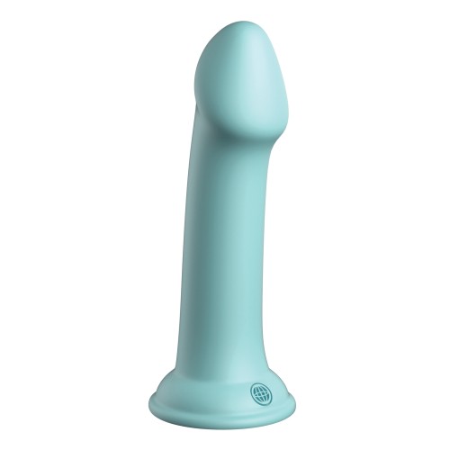 Dildo de Silicona Dillio Platinum 6 Pulgadas Verde Azulino