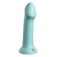 Dildo de Silicona Dillio Platinum 6 Pulgadas Verde Azulino