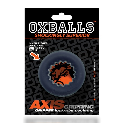 Cockring Rib Griphold Axis Oxballs Black Ice