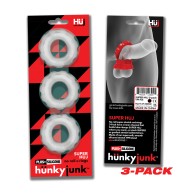 Cockrings Hunky Junk Super Huj Pack de 3