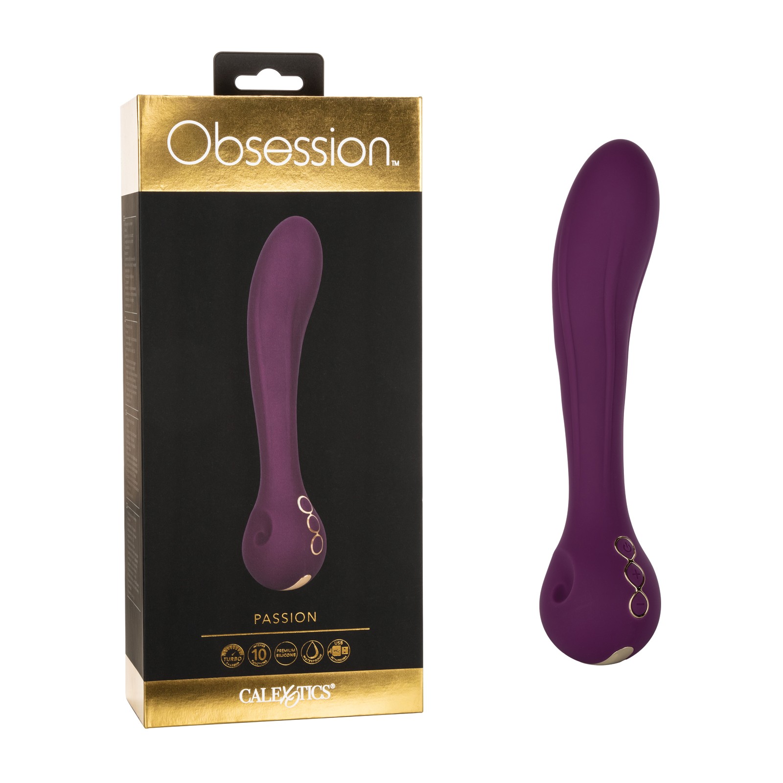 Obsession Passion Purple Vibrator for Powerful Stimulation