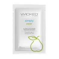 Lubricante a Base de Agua Wicked Sensual Sabor Pera