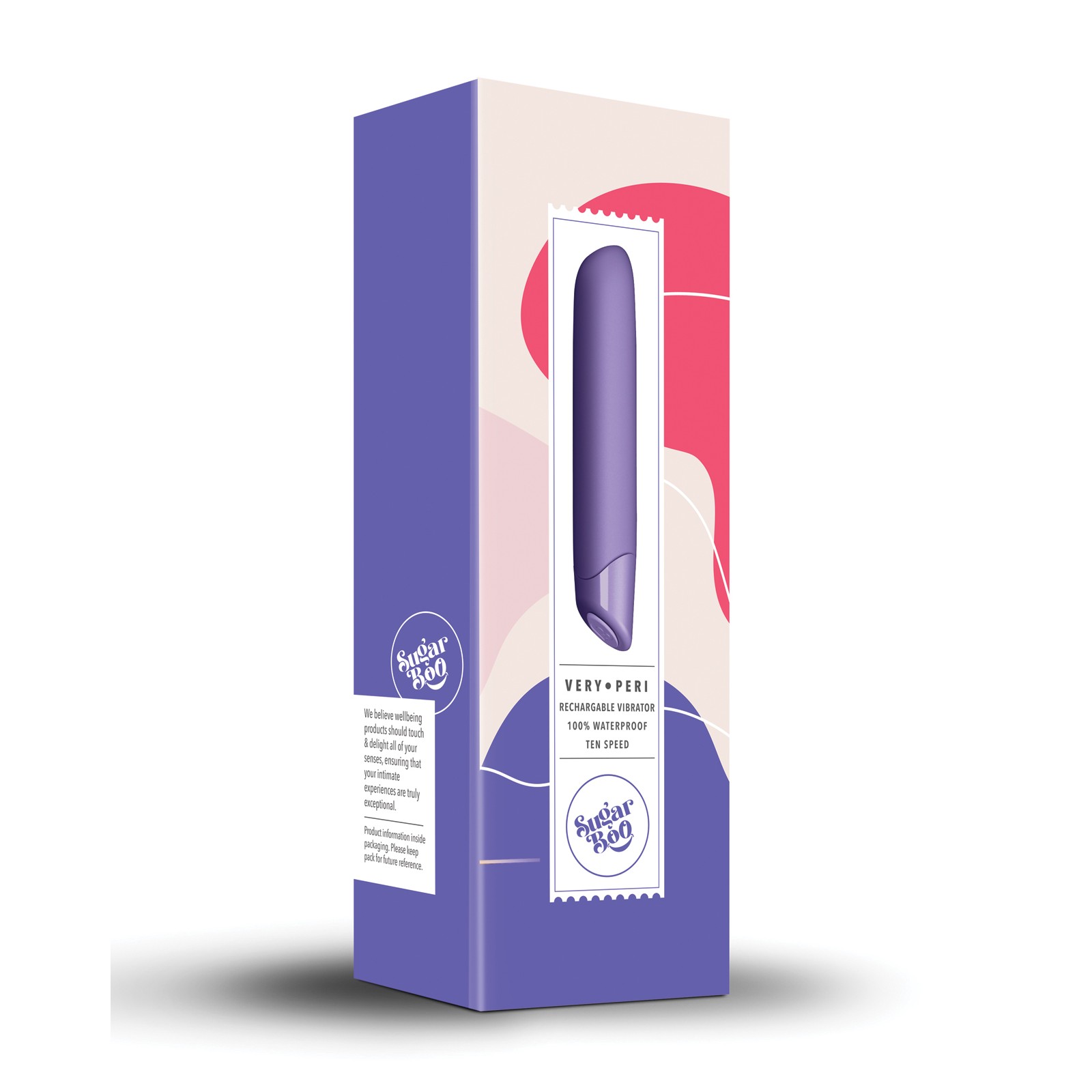 Vibrador Recargable SugarBoo Very Peri Púrpura