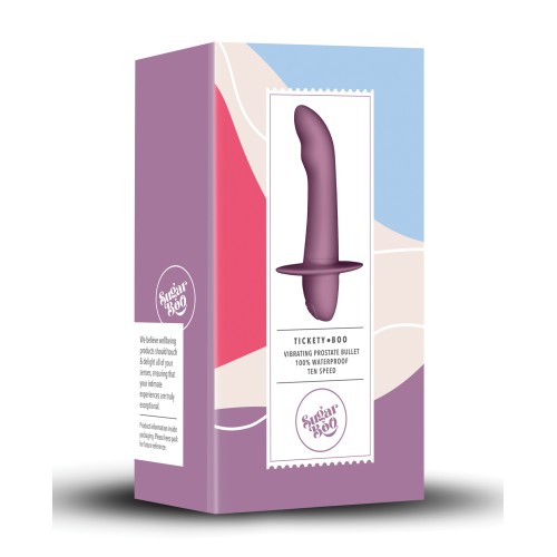 SugarBoo Tickety Boo Vibrador Prostate Bullet - Malva