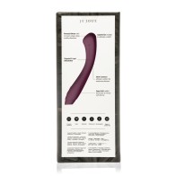 Vibrador Je Joue Juno para Punto G en Púrpura