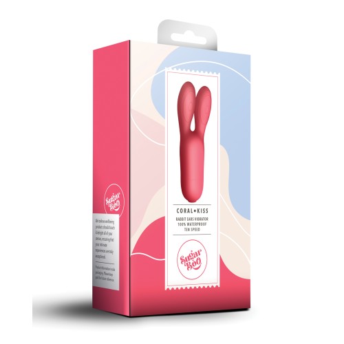 Vibrador Coral Kiss de SugarBoo para Placer Íntimo