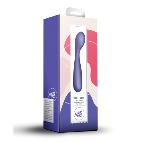 Vibrador G Spot SugarBoo Peri Berri - Púrpura