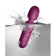 SugarBoo Playful Passion Wand Vibrator Burgundy