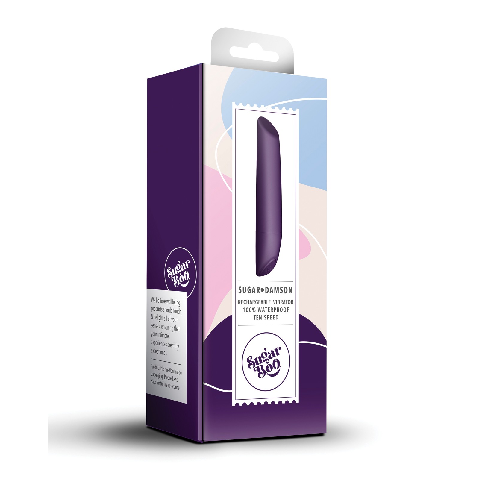 Vibrador SugarBoo Sugar Damson Mejorando la Sensualidad