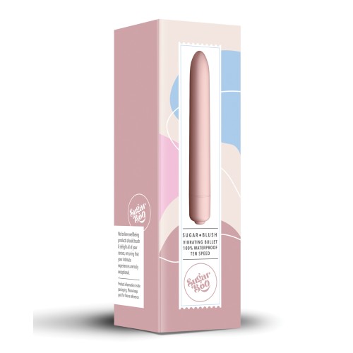 Pink SugarBoo Vibrating Bullet with 10 Functions