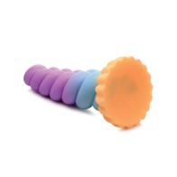 Dildo de Silicona Unicornio Multicolor para Fantasía