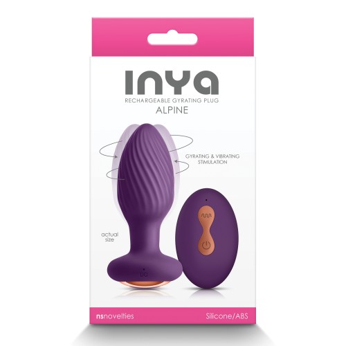 INYA Alpine Remote-Controlled Butt Plug for Pleasure