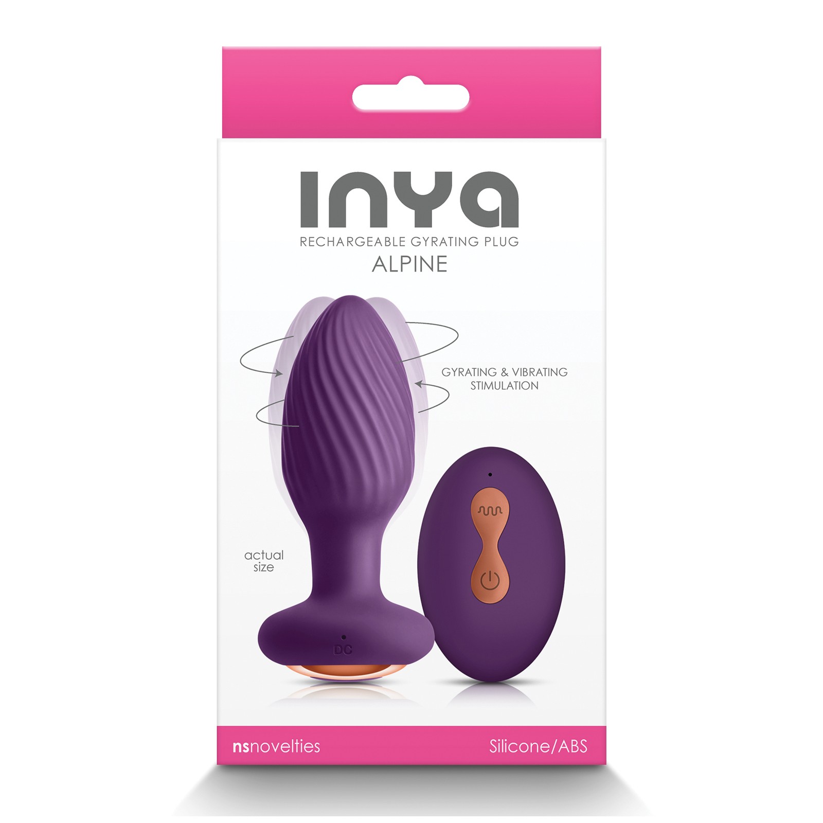 INYA Alpine Remote-Controlled Butt Plug for Pleasure