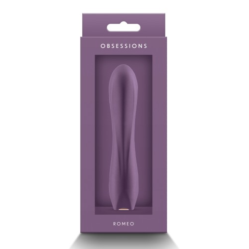 Vibrador Obsession Romeo Morado Oscuro