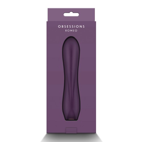 Vibrador Obsession Romeo Morado Oscuro