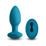 INYA Alpine Remote-Controlled Butt Plug in Teal