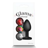 Glams Xchange Round Gem Small