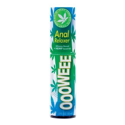 Lubricante Anal Relajante Ooowee Aceite de Semilla de Cáñamo 0.5 oz