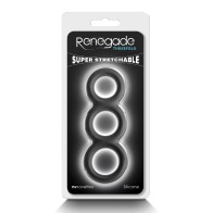 Anillos Renegade Threefold para Placer Prolongado