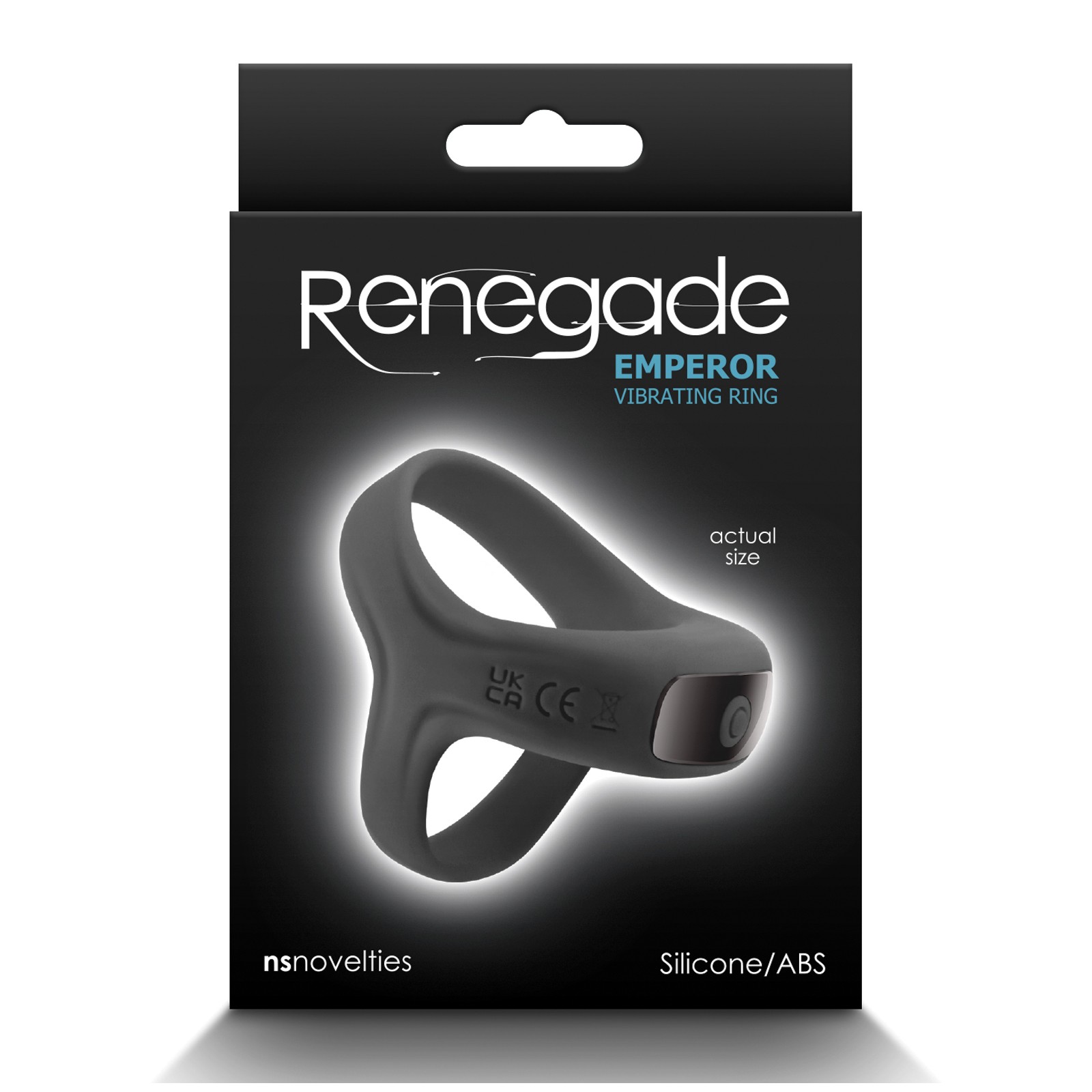 Renegade Emperor Vibrating Rings Black