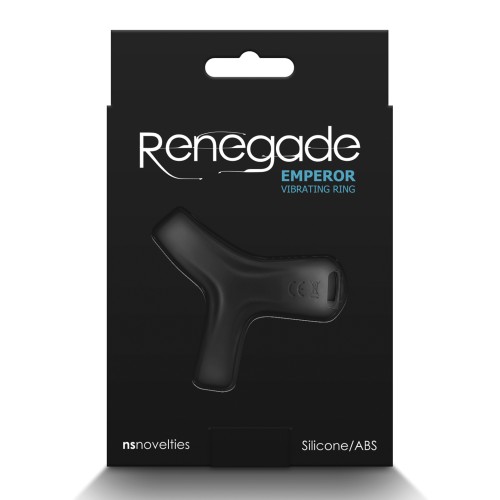 Renegade Emperor Vibrating Rings Black