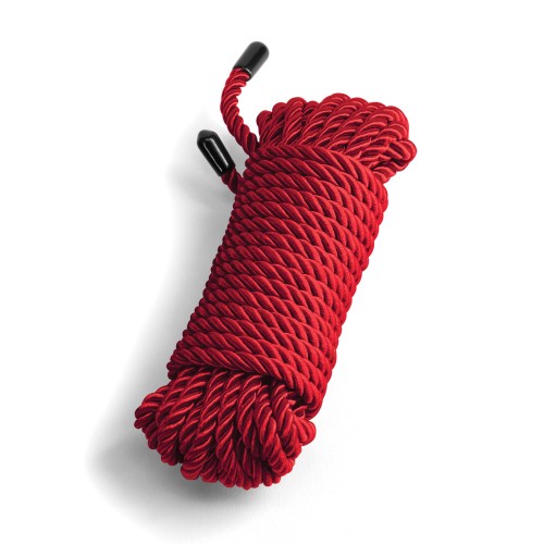 Comfortable Bound Rope in Red for Bondage Fun