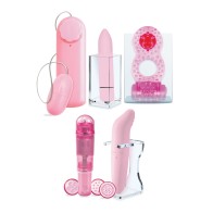 Try-Curious Vibrator Set in Pink