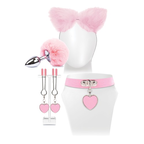 Set de Cosplay Try-Curious Kitty - Rosa