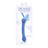 Dildo de Cristal Mariposa para Punto G