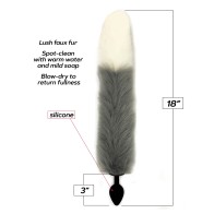 Foxy Fox Tail Silicone Butt Plug