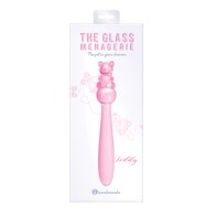 Dildo de Cristal Oso de Peluche - Rosa