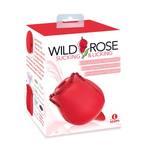 Wild Rose & Tongue Vibrator