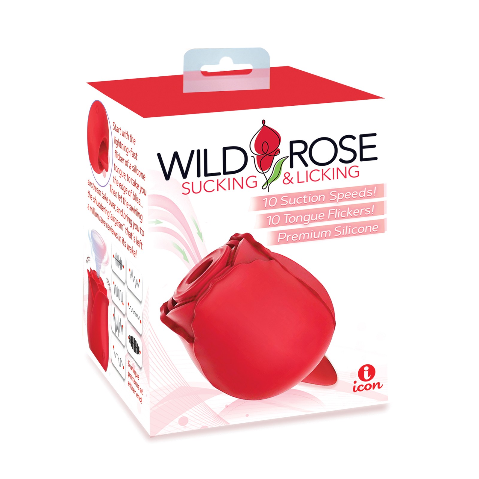 Vibrador Wild Rose y Lengua