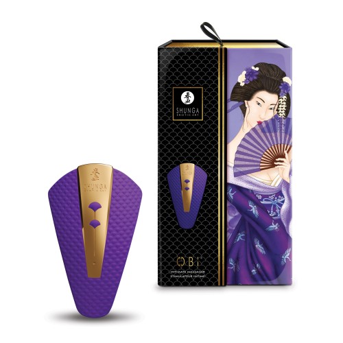 Shunga Obi Intimate Massager Purple