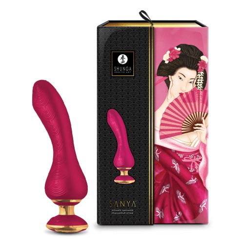 Shunga Sanya Intimate Massager - Raspberry