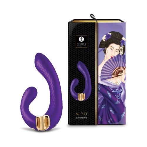 Shunga Miyo Intimate Massager - Purple