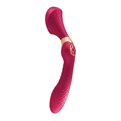 Shunga Zoa Intimate Massager - Raspberry