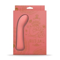 RITUAL Zen Rechargeable Silicone G-Spot Vibe - Coral