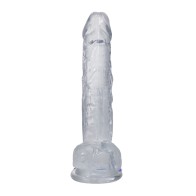 In A Bag 8" Big Dick - Clear