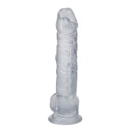 In A Bag 8" Big Dick - Clear