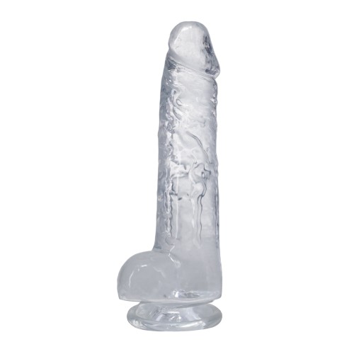 In A Bag 8" Big Dick - Clear