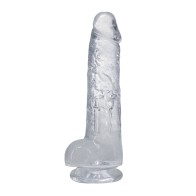 In A Bag 8" Big Dick - Clear